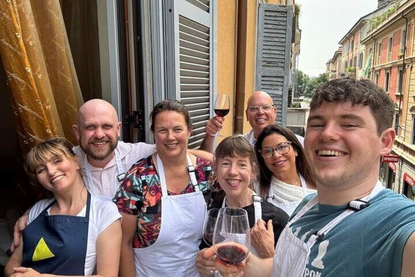 Authentic Italian Cooking Class in a typical Milanese house