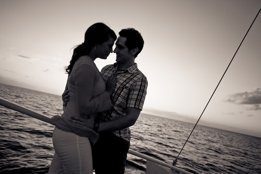 St. Lucia Lover's Rock Sunset Cruise with Open Bar