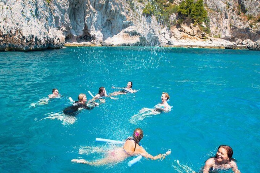 Capri day cruise from Sorrento with swim and stunning views