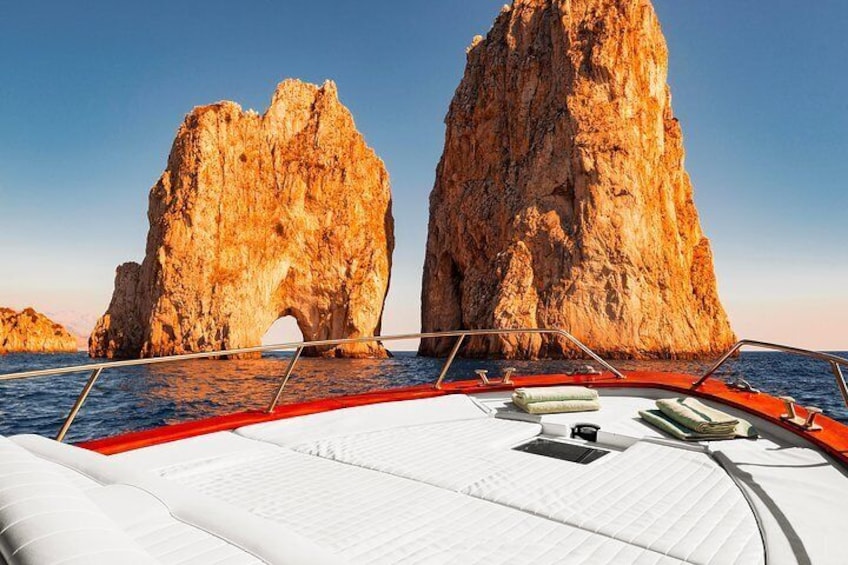 Capri day cruise from Sorrento with swim and stunning views