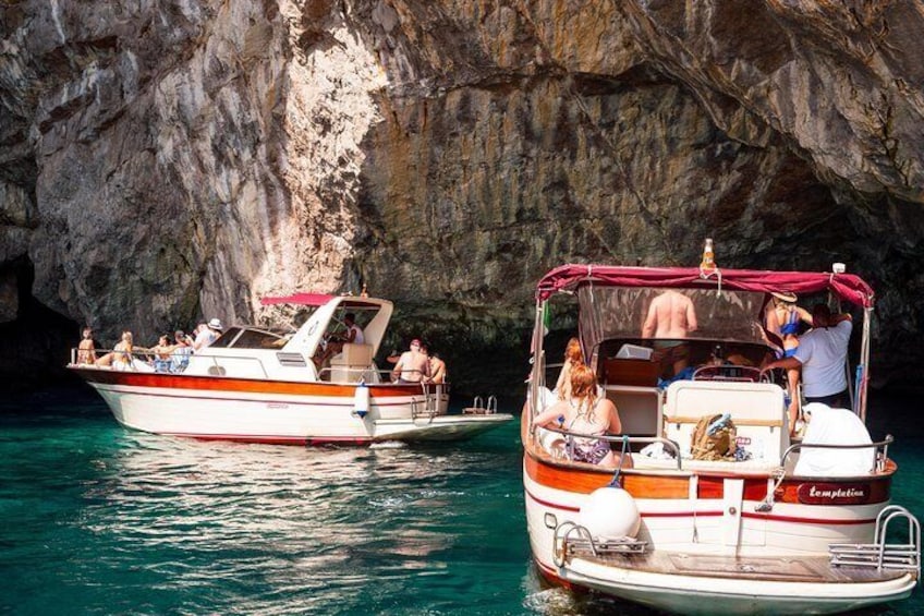 Capri day cruise from Sorrento with swim and stunning views