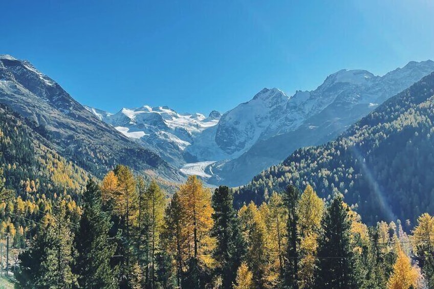 Bernina Scenic Train & Lake Como