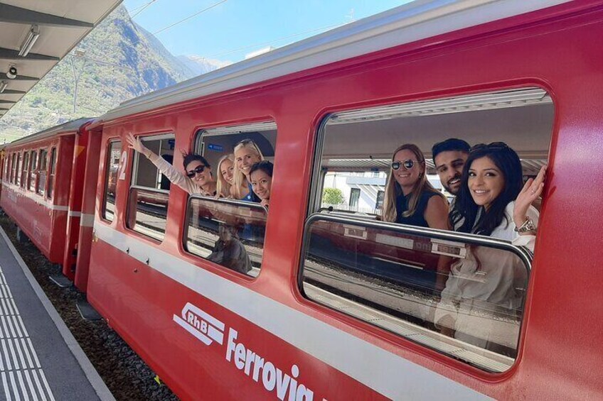 Bernina Scenic Train & Lake Como