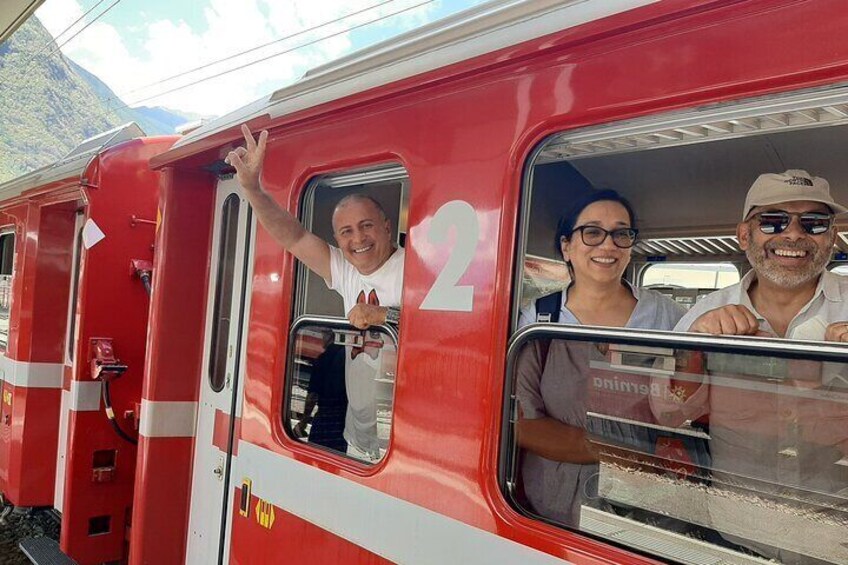 Bernina Scenic Train & Lake Como