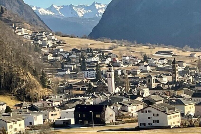 Bernina Scenic Train & Lake Como