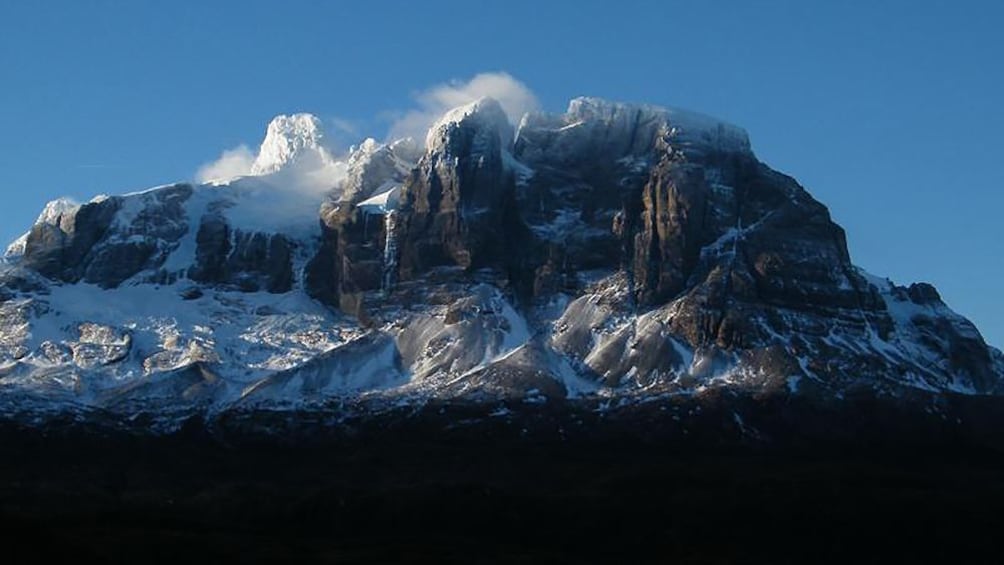 Stunning view of the Balmaceda & Serrano Glaciers in Chile 