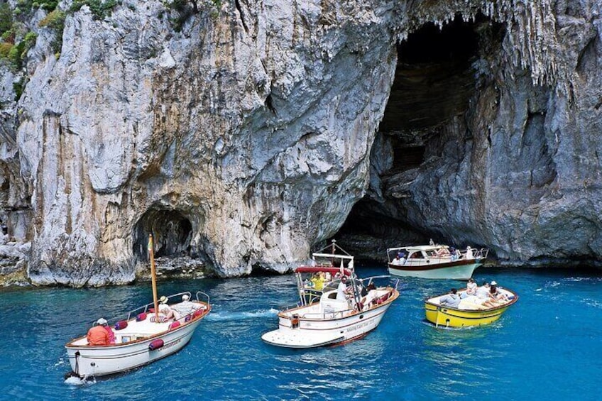 Small Group Tour of Capri & Blue Grotto from Naples and Sorrento