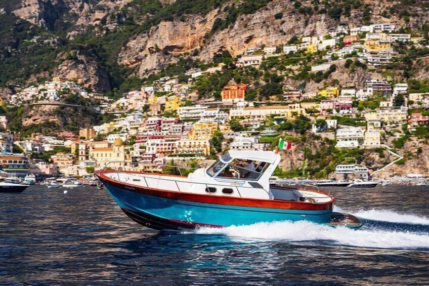 Small-group boat tour of the Amalfi Coast from Sorrento