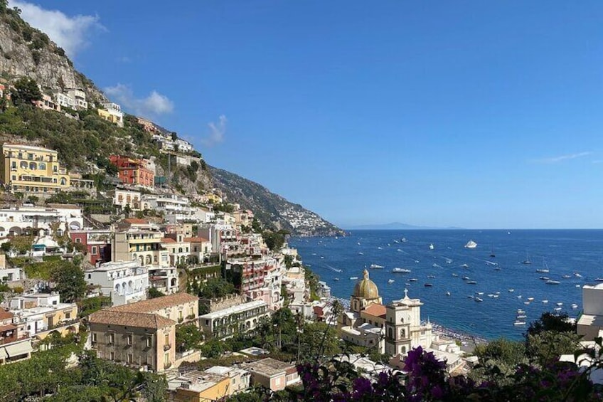 Small-group boat tour of the Amalfi Coast from Sorrento