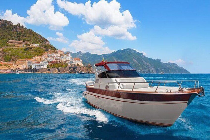 Small-group boat tour of the Amalfi Coast from Sorrento