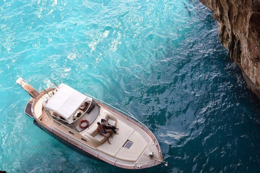 Small-group boat tour of the Amalfi Coast from Sorrento