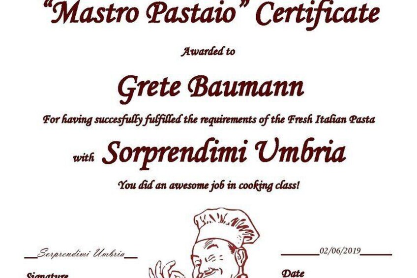 Fun Cooking Class, Let's Make Pasta! - Umbria
