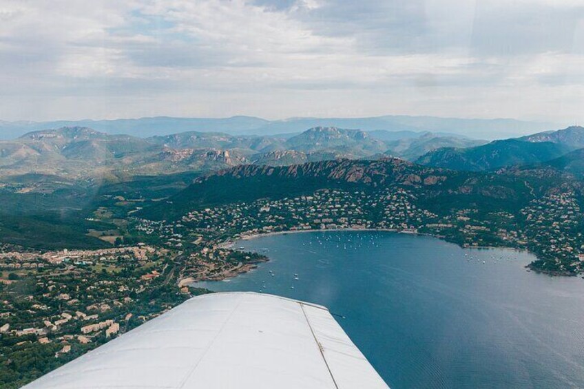 Fly above the French Riviera with a local pilot