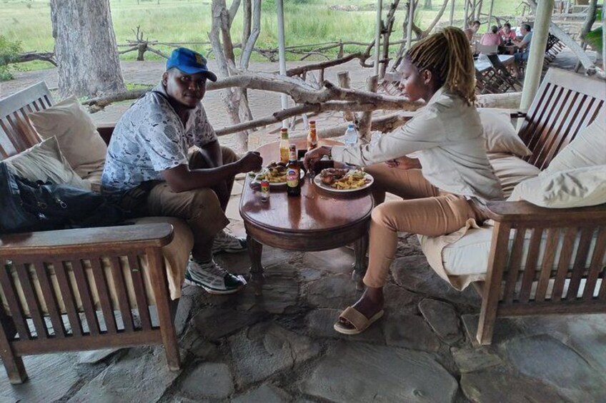 Day Trip lunch at mikumi wildlife camp while you see animal