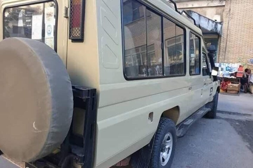 type of our Jeep we use