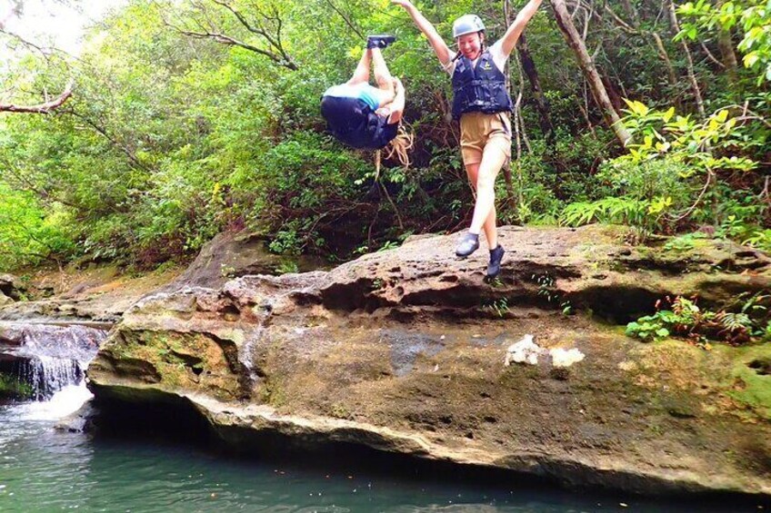 [Okinawa Iriomote]SUP/Canoe Tour at Mangrove Forest+Splash Canyoning!!