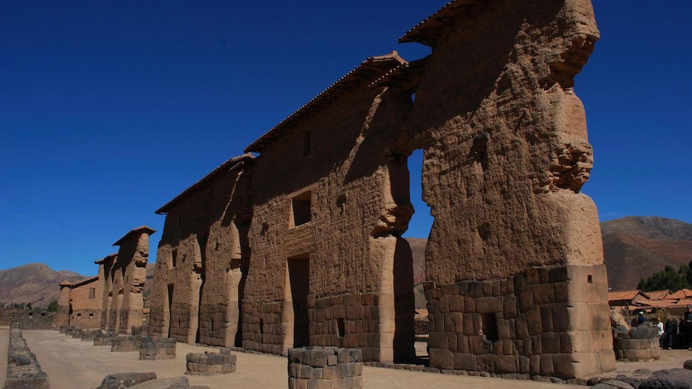 Ruins of the Temple of the Wiracocha in Peru