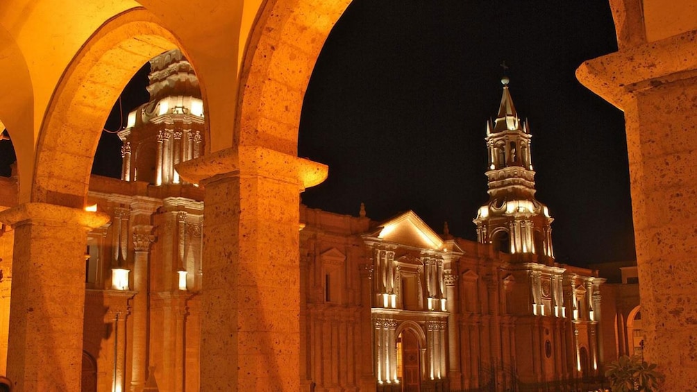 Evening view of the Church of the Company of Jesus