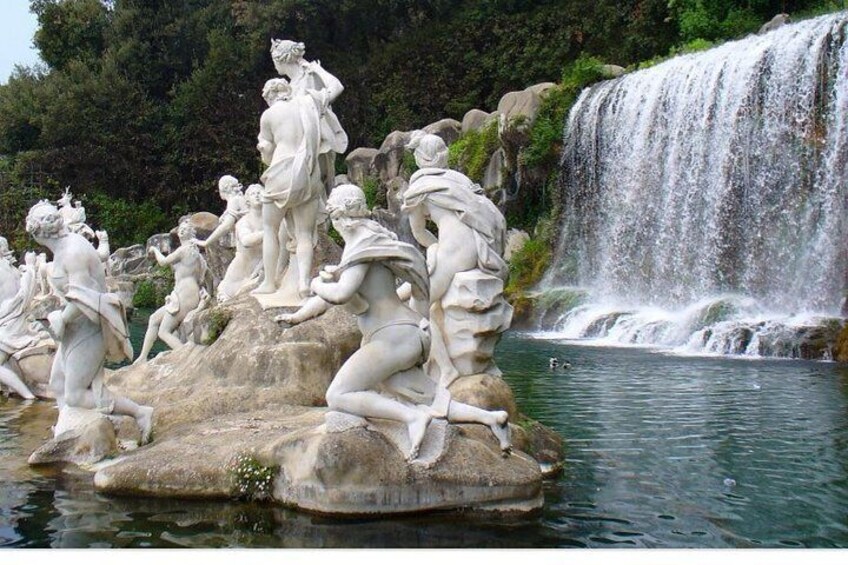 Tour to the Royal Palace of Caserta and visit to the old village of Caserta