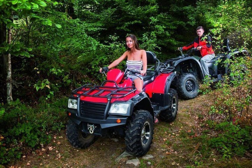 Fun ATV Adventure in Umbria with Aperitif