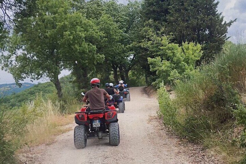 Fun ATV Adventure in Umbria with Aperitif