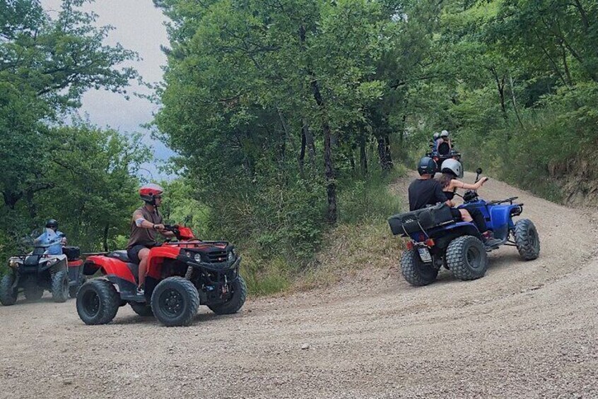 Fun ATV Adventure in Umbria with Aperitif