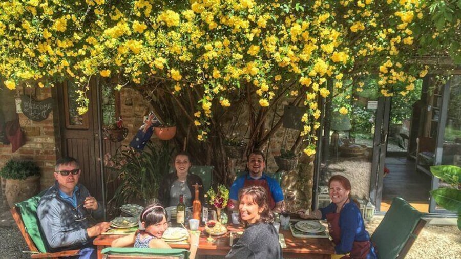 a spring cooking class