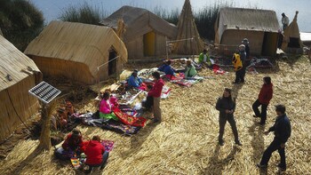 Uros Reef Floating Islands & Taquile Island with Lunch
