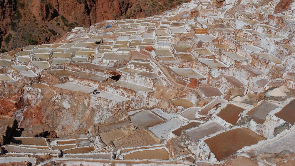 Colonial era salt mines of Maras, Peru