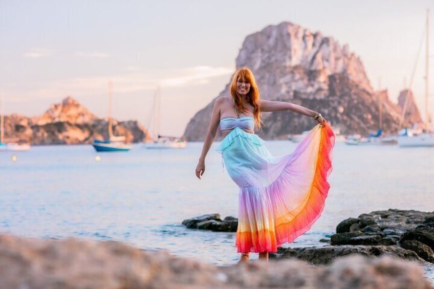 Private Professional Vacation Photoshoot in Ibiza