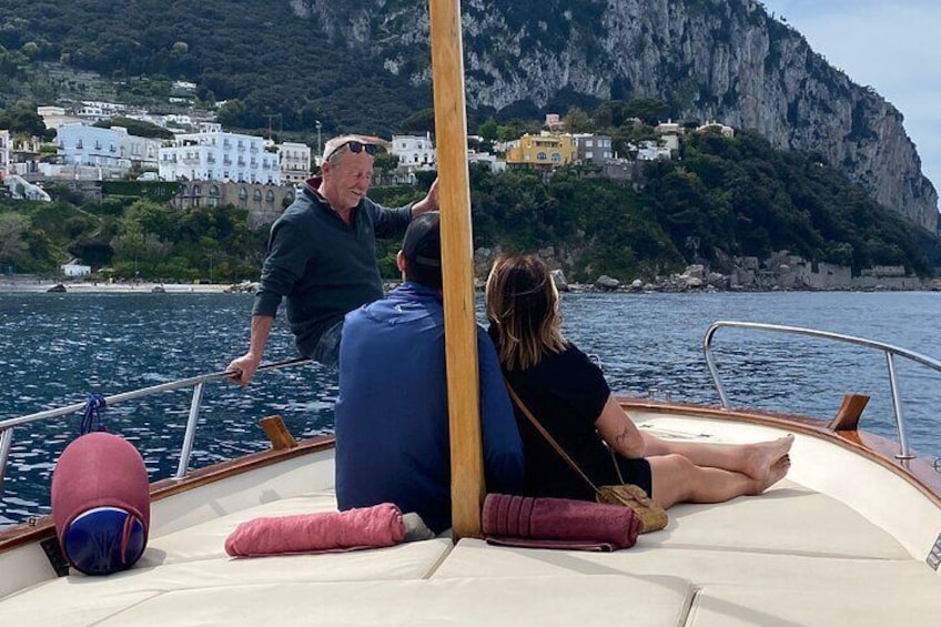 Capri Private Boat Tour from Capri (2 hours)