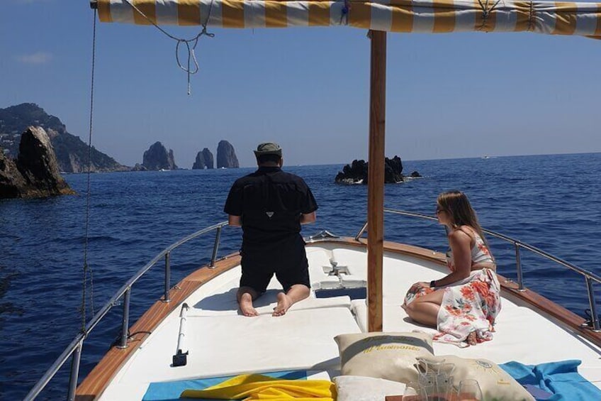 Capri Private Boat Tour from Capri (2 hours)