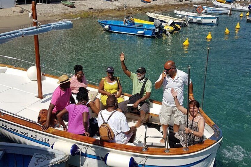 Capri Private Boat Tour from Capri (3 hours)