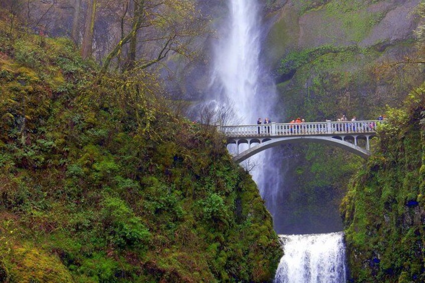 Benson Bridge at Multnomah Falls