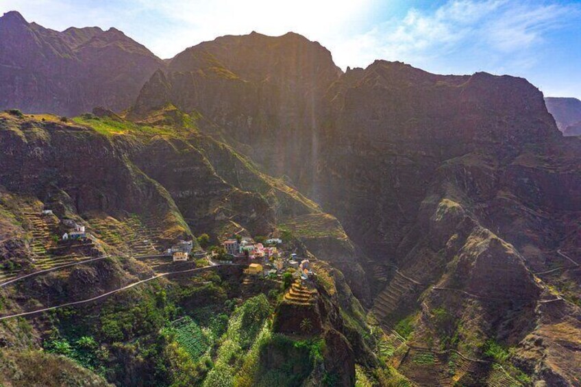 Santo Antão: Hike Ponta do Sol - Fontainhas - Cruzinha