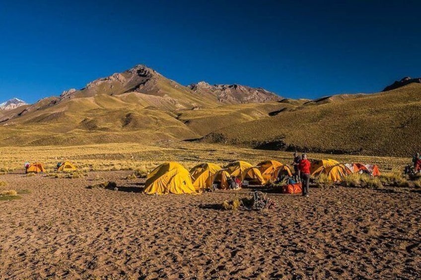 Andes Crossing on horseback