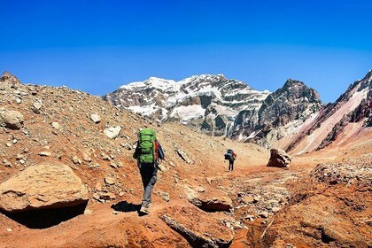 3 days trek to Plaza Francia in Aconcagua park