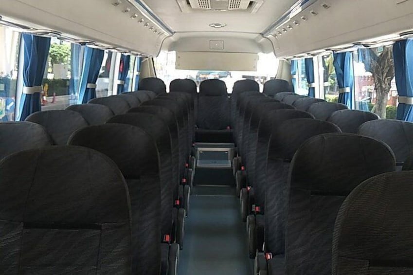 4-hour Service - 37-Seat Tour Bus