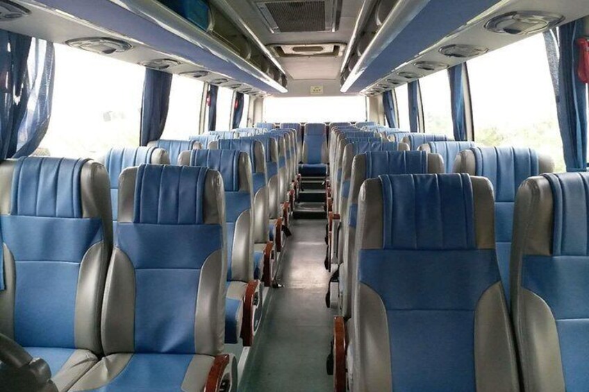 7-hour Service - 45-Seat Tour Bus