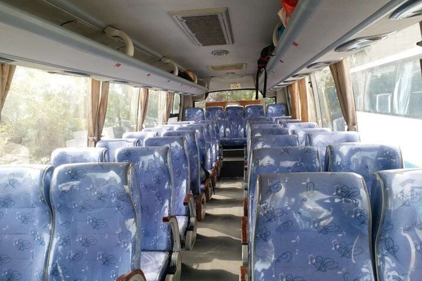 7-hour Service - 37-Seat Tour Bus