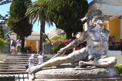 Achilleion palace- traditional factories