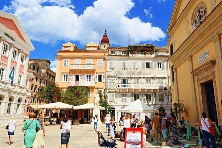 Venice in Corfu Town- Time of Casanova, Sagrado, Kadouni and Fort of San Marco