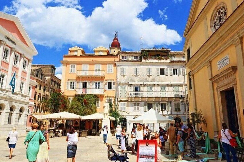 Venice in Corfu Town- Time of Casanova, Sagrado, Kadouni and Fort of San Marco