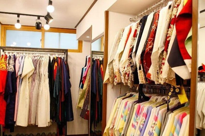 Hanbok rental, hanbok experience