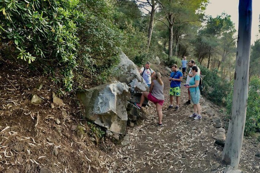 A rock can have a lot to tell ...