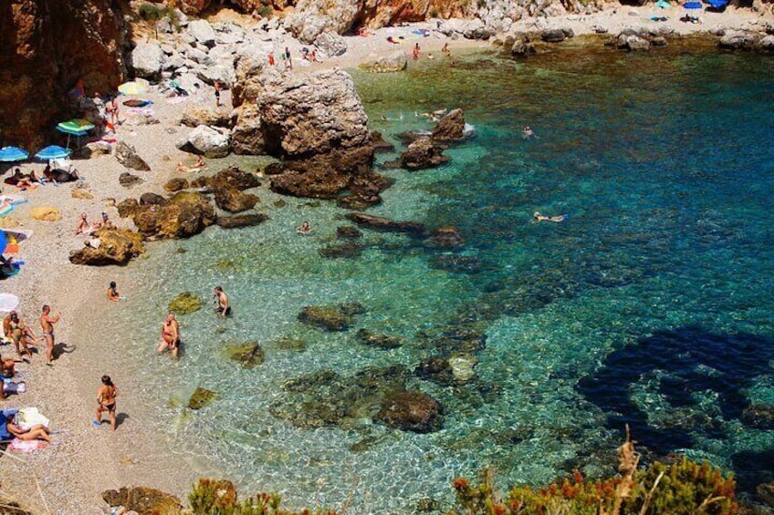 One of the beaches of the Zingaro Nature Reserve