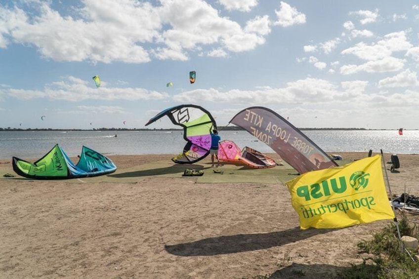 Flat water spot in Sicily