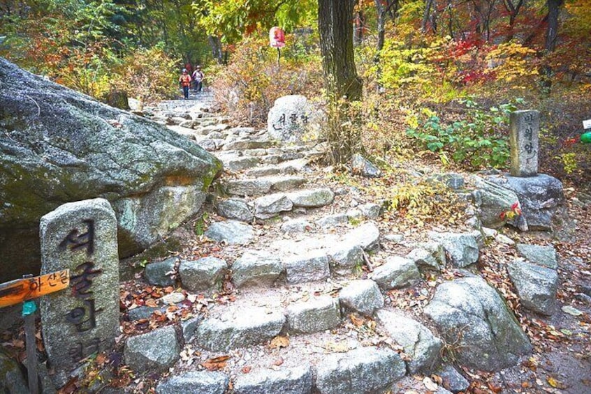 Bukhansan Mountain Hiking Private Tour including Jjimjilbang & Spa,Korean BBQ