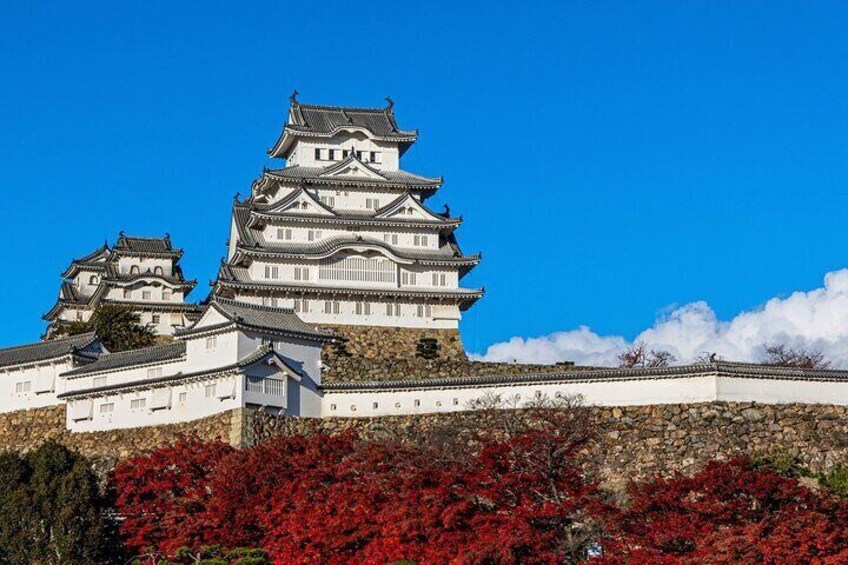 From Osaka: Himeji Castle, Arima Onsen and Mt.Rokko 1Day Bus Tour