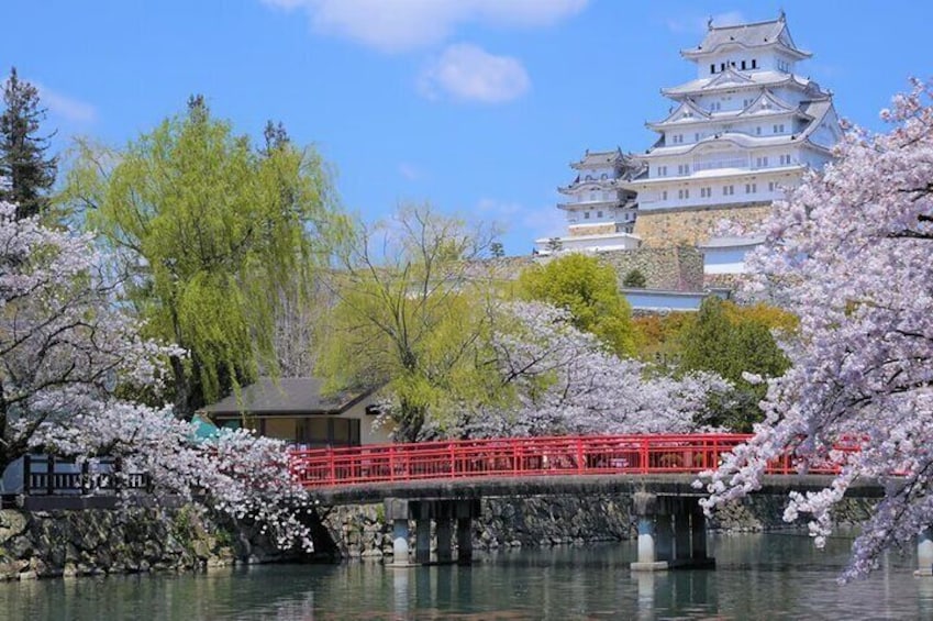 From Osaka: Himeji Castle, Arima Onsen and Mt.Rokko 1Day Bus Tour